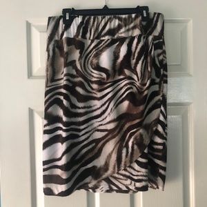 Chico's Faux Wrap Skirt 12